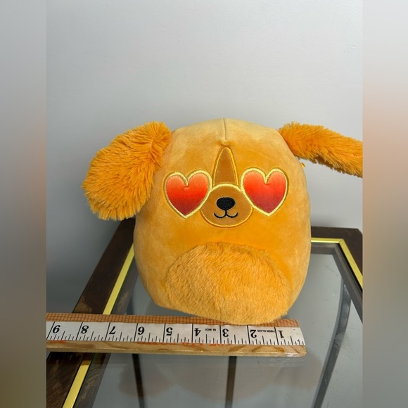 Squishmallows Finley Dog Plush Stuffed Animal Orange - Picture 3 of 9